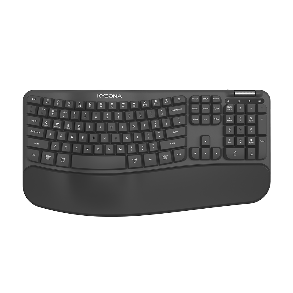 EK21 Ergonomic Wireless Keyboard