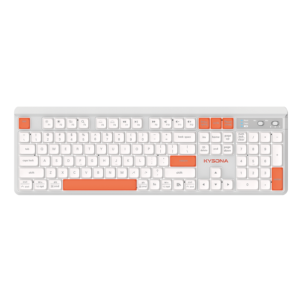 KM12 Wireless Low Profile Switch Keyboard KYSONA