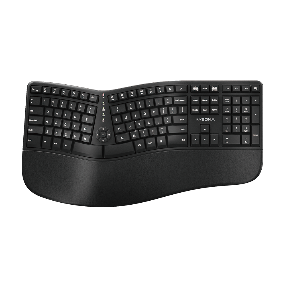 EK10 Wireless Ergo Membrane Keyboard