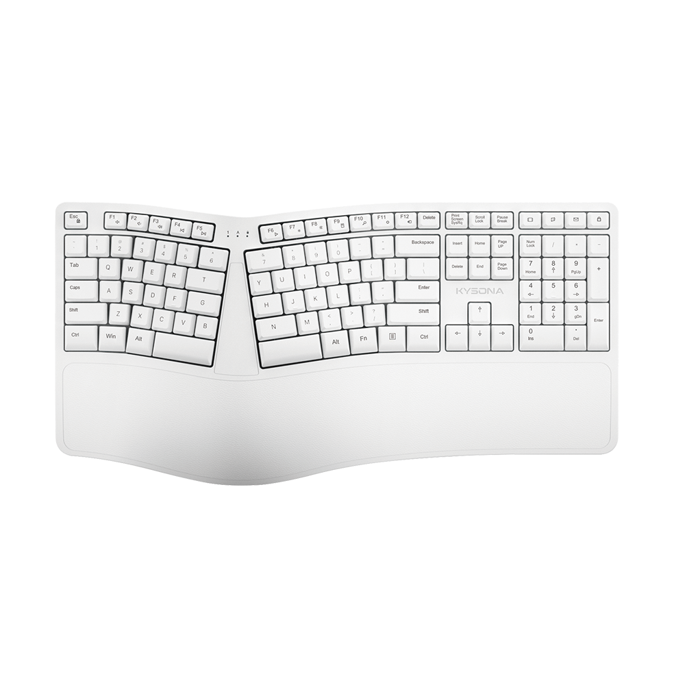 EK11 Wireless Ergo Membrane Keyboard